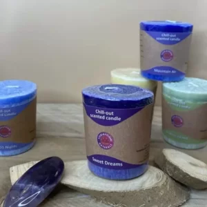 bougie doux rêve violet
