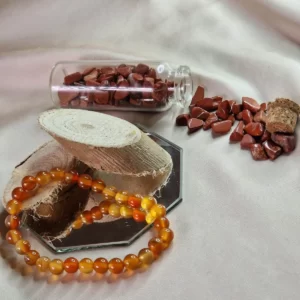 bracelet cornaline mise en avant1